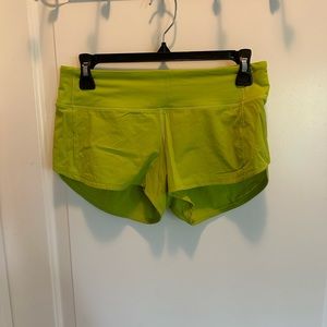 Lululemon Speed Up Shorts 2.5”